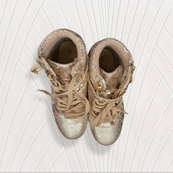 GOLD FLAKE Y2K SNEAKERS - Picture 5 of 5